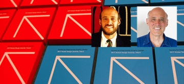 Keith Helmetag, Partner, C&G Partners, New York. Images of then and now.
